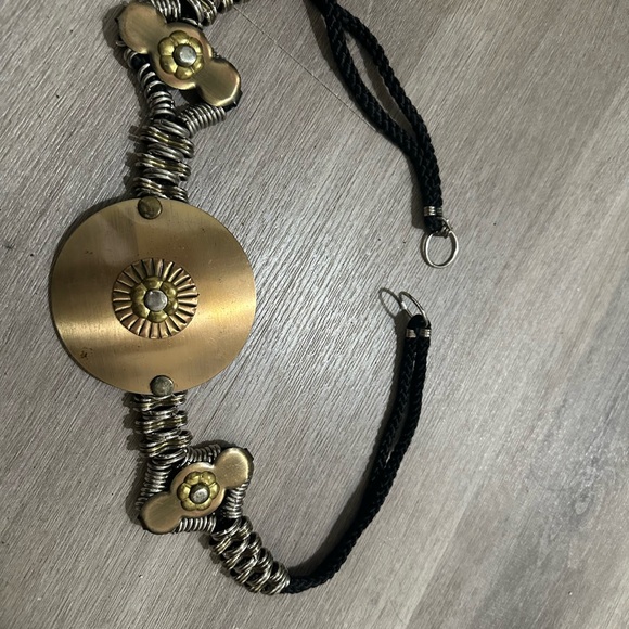 Gold and Silver Women's Necklace - Picture 1 of 1